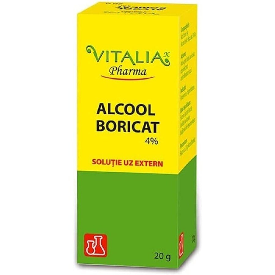 Alcool boricato 4%, 20 g, Vitalia