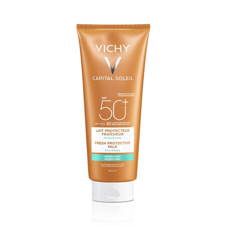 Capital Soleil Spf50+ Latte Protettivo Fresco Vichy 300ml