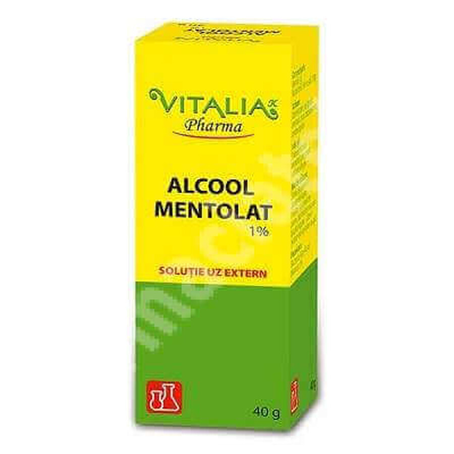 Mentholated alcohol 1% Vitalia, 40 g, Viva Pharma