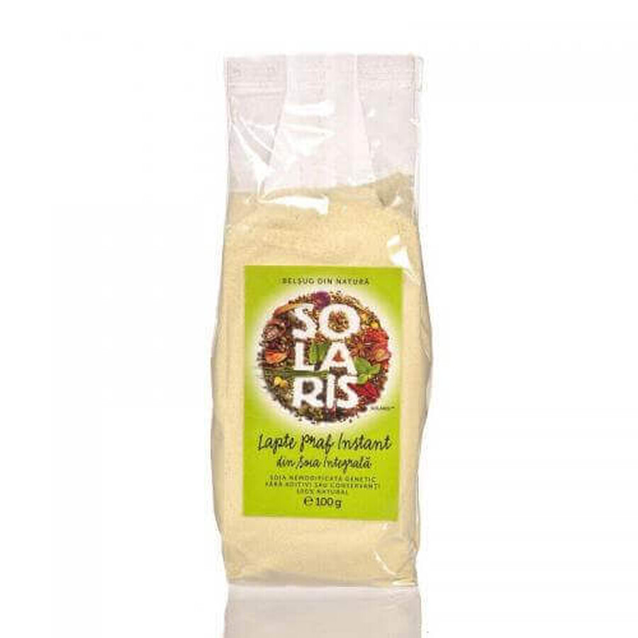 Latte di soia intero istantaneo in polvere, 100 g, Solaris