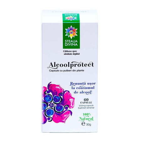 Alcoholprotect, 60 capsule, Steaua Divina