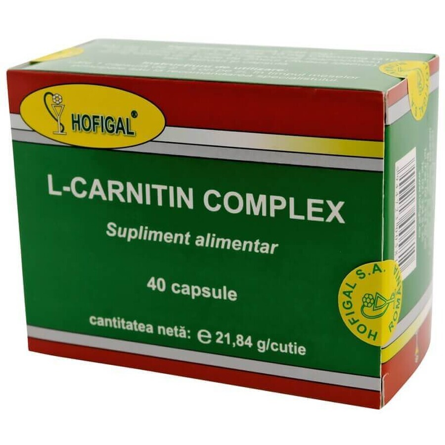 L-Carnitin Complex, 40 capsule, Hofigal