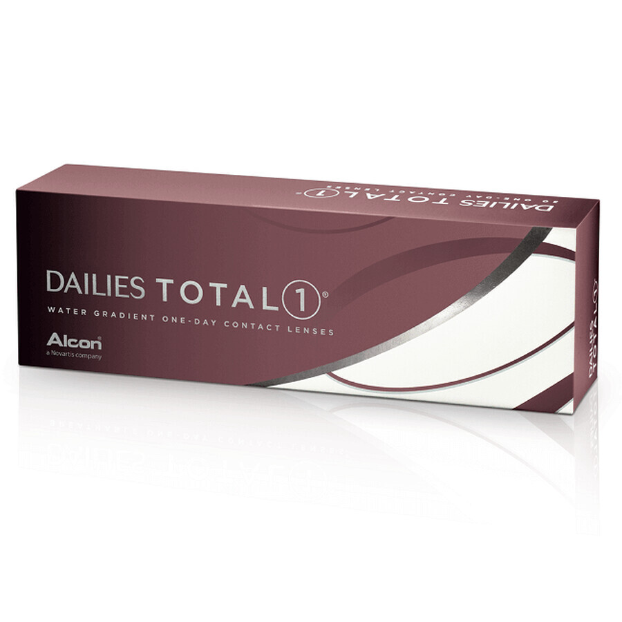 Contact lenses -1.25 Dailies Total1, 30 pieces, Alcon