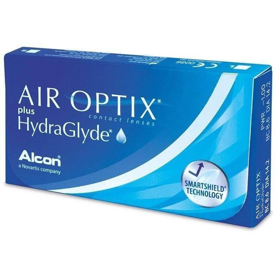 Contactlens -2,75 Air Optix HydraGlyde, 6 stuks, Alcon