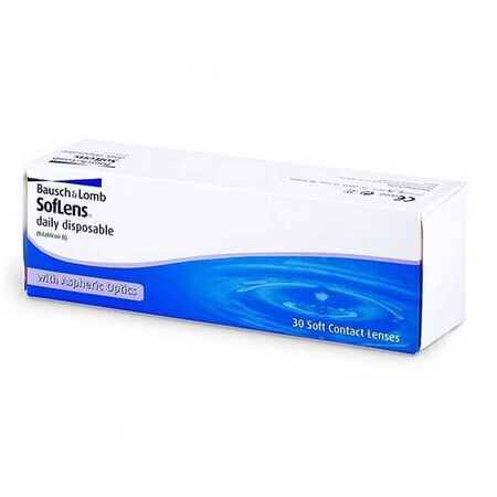 Disposable lenses, SofLens 1 Day, -04.75, 30 pieces, Bausch Lomb