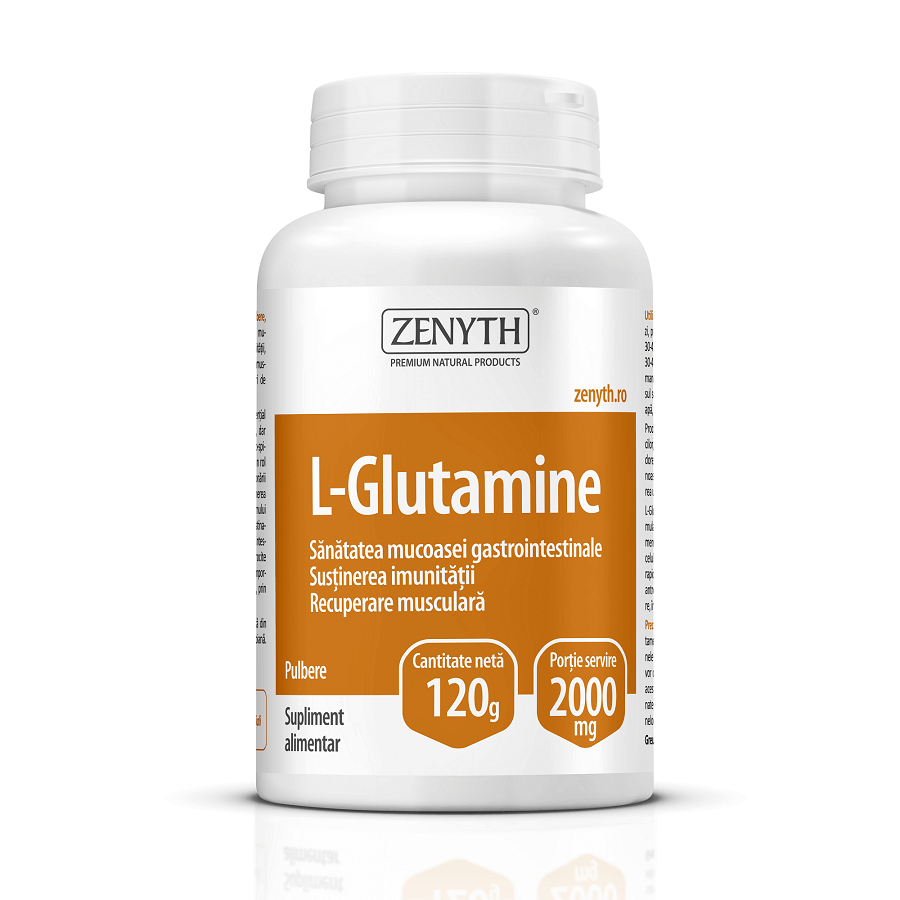 L-glutamine en poudre, 120 g, Zenyth