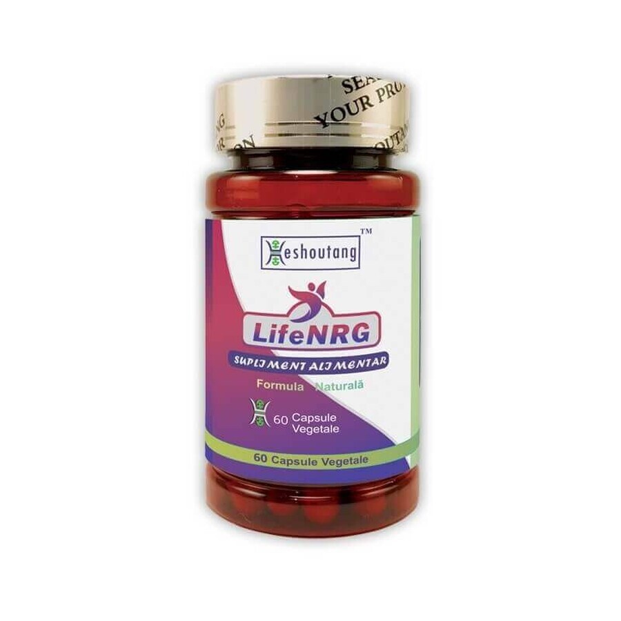 LifeNRG, 60 capsule, Qingdao Heshoutang