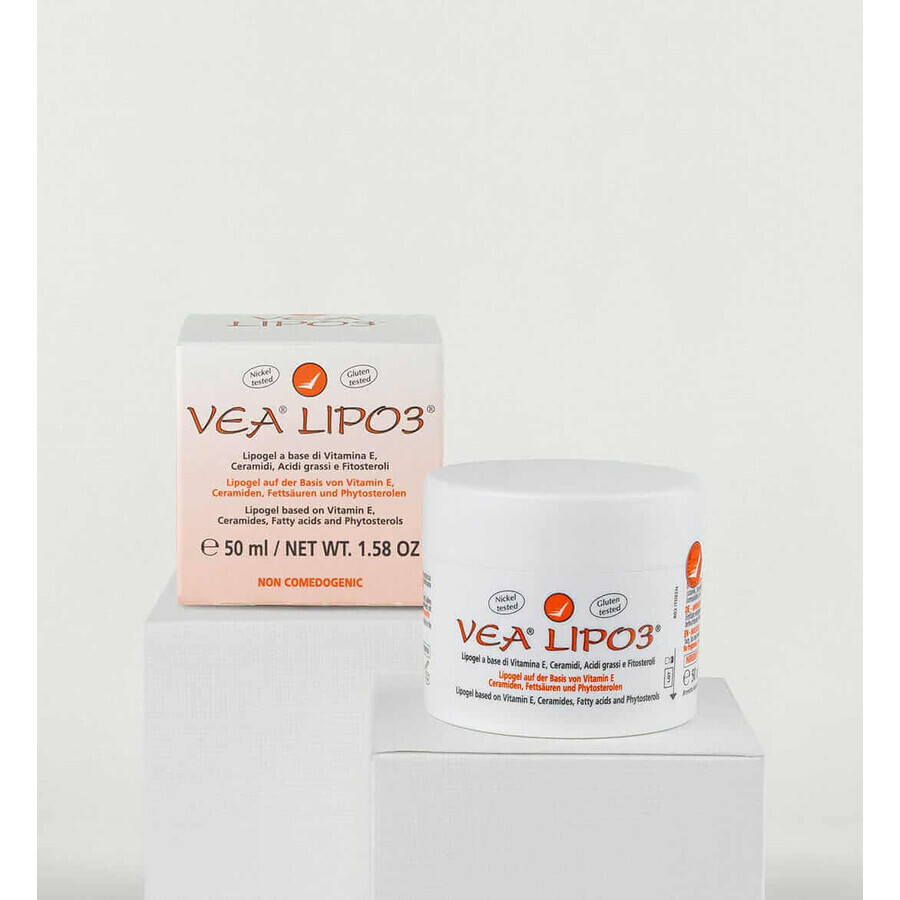 Vea Lipo3 Lipogel Emolliente Idratante, 50 ml, Hulka