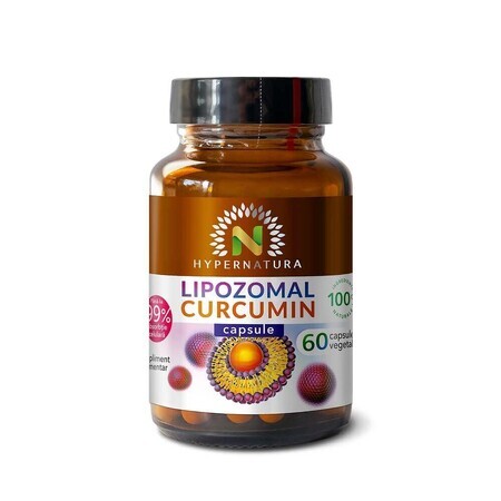 Curcumina liposomiale 95%, 60 capsule vegetali, Hypernatura