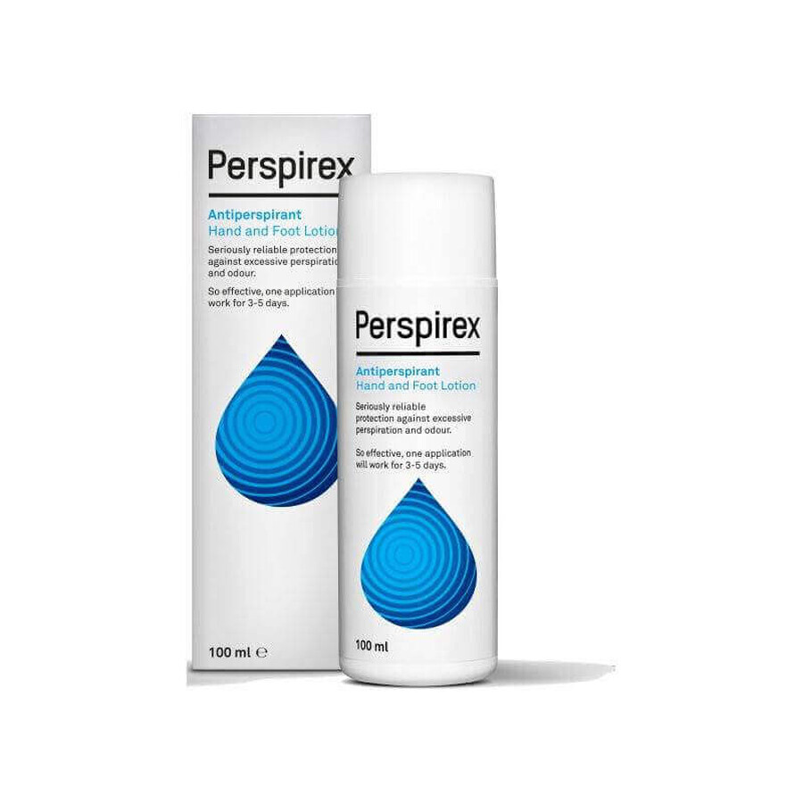 Lozione antitraspirante per mani e piedi Perspirex, 100 ml, Riemann