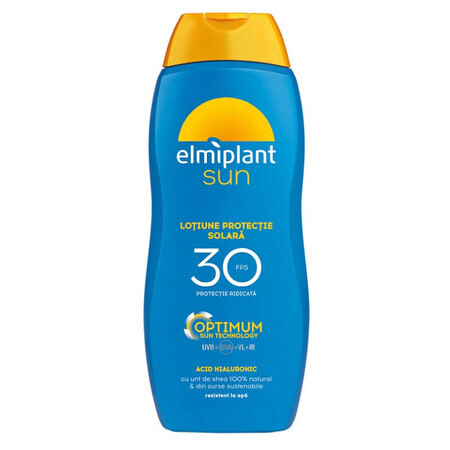 Lozione ad alta protezione solare SPF 30 Optimum Sun, 200 ml, Elmiplant