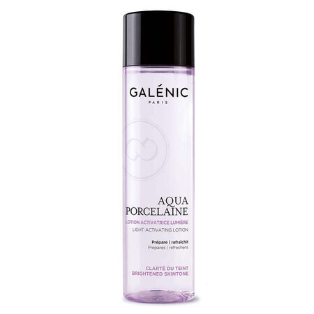 Galénic Aqua Porcelaine - Lozione Viso Attivatrice Luminosità, 200ml