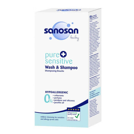 Lozione detergente Pure Sensitive, 200 ml, Sanosan
