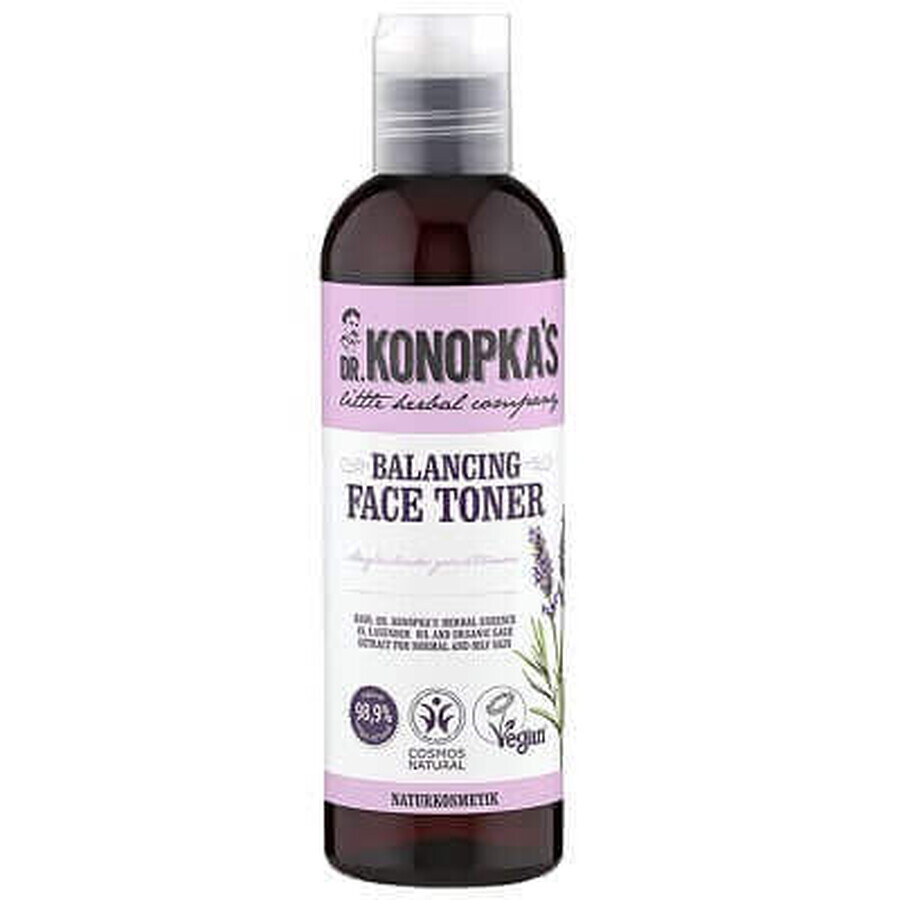 Lozione tonica riequilibrante per il viso, 200 ml, Dr. Konopkas