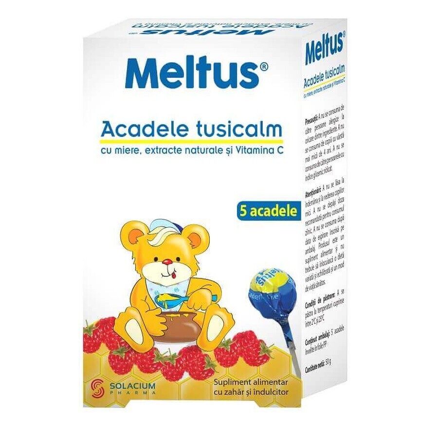 LolliTus Meltus, 5 lecca-lecca, Solacium Pharma