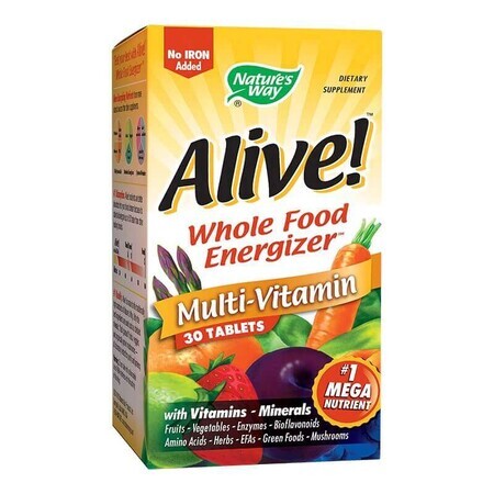 Alive Multivitamin Natures Way, 30 Tabletten, Secom