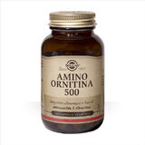 Solgar Amino Ornitina 500 Integratore Eliminazione Scorie 50 Capsule Vegetali