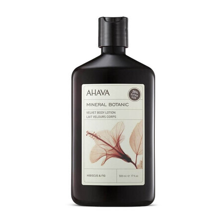 Ahava Mineral Botanic - Lozione Corpo Idratante Ibisco e Fico, 500ml