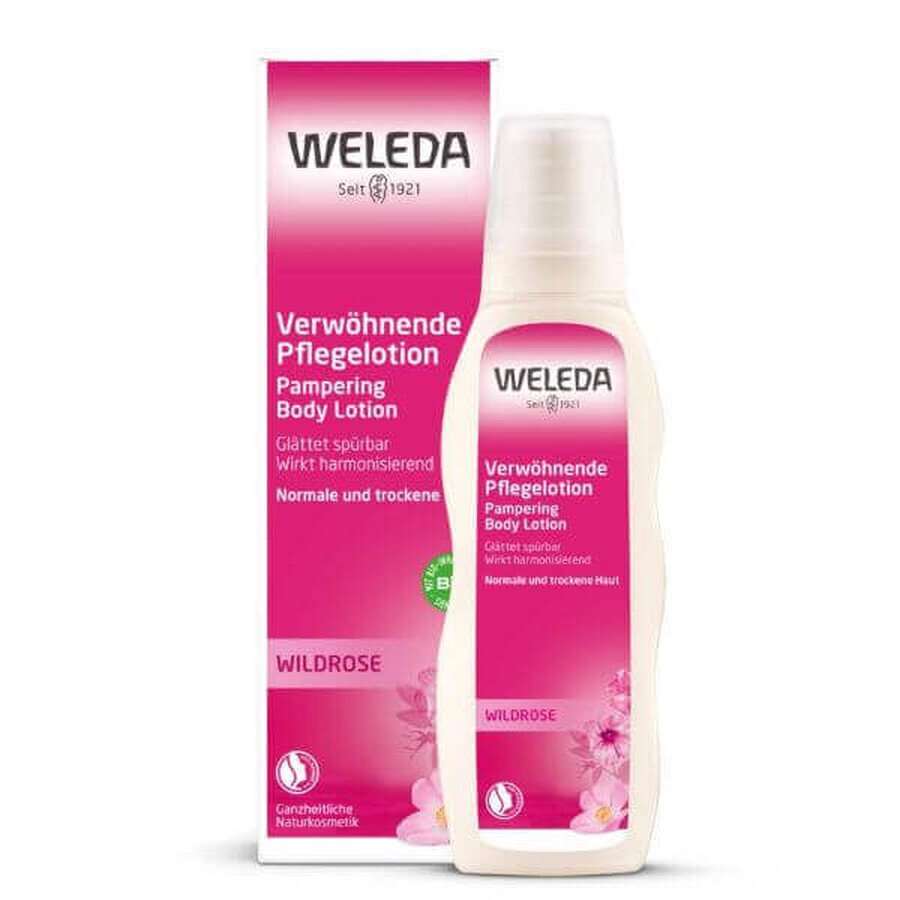 Weleda Dono di Bellezza Crema Corpo Fluida alla Rosa Mosqueta, 200ml