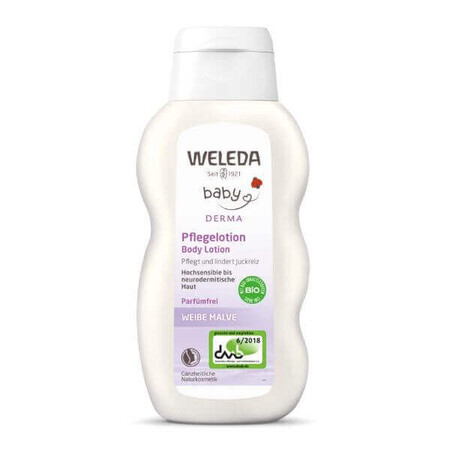 Weleda Baby Derma Malva Bianca Crema Fluida 200ml