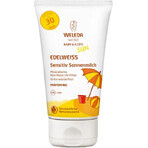 Lotiune de soare cu floare de colt SPF 30 Sensitive Sun, 150 ml, Weleda