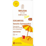 Lotiune de soare cu floare de colt SPF 30 Sensitive Sun, 150 ml, Weleda