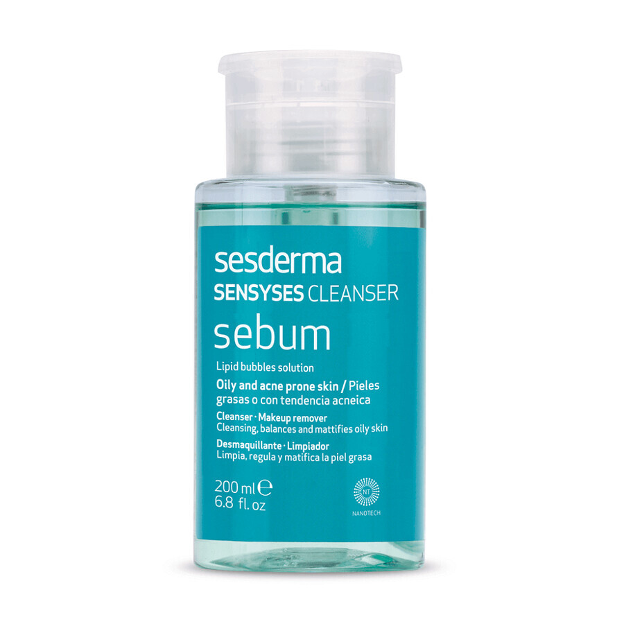 Sesderma Sensyses Reinigingslotion voor de vette, acnegevoelige huid, 200 ml