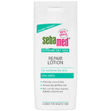 Lotion dermatologique avec 10% d'urée pour les peaux très sèches, 200 ml, sebamed