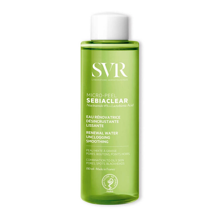 Sebiaclear loción micropeeling, 150 ml, Svr