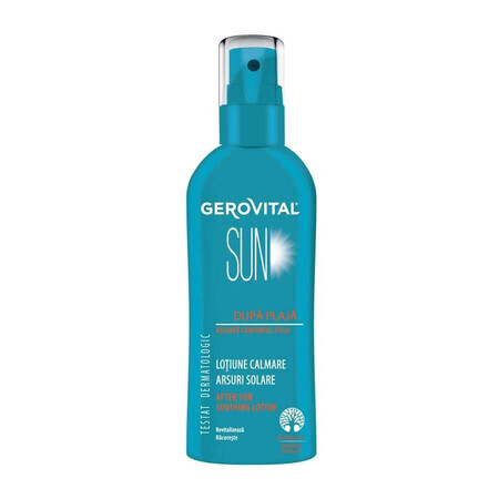 Lozione per scottature lenitive Gerovital Sun, 150 ml, Charmec