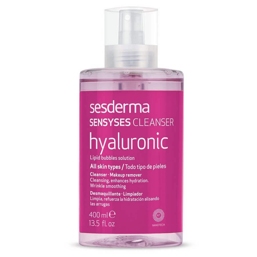 Sesnyses Lozione detergente per la pelle ialuronica, 400 ml, Sesderma