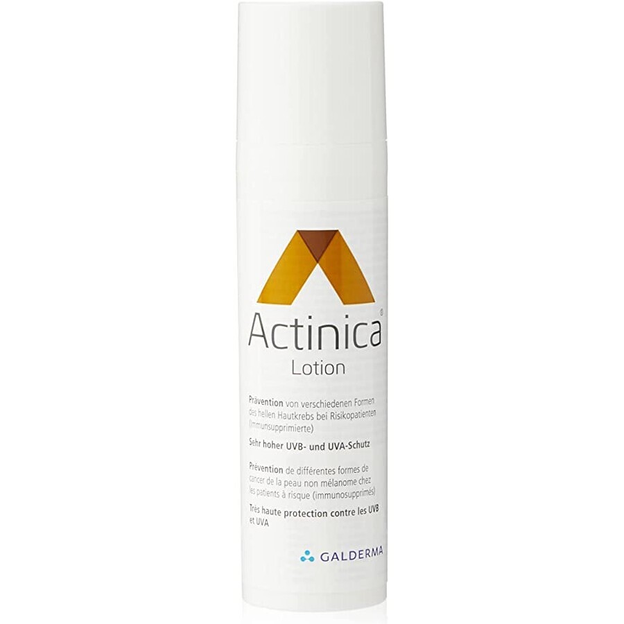 Actinica Lotion Crema Protettiva Raggi Solari UVB e UVA, 80 g, Galderma