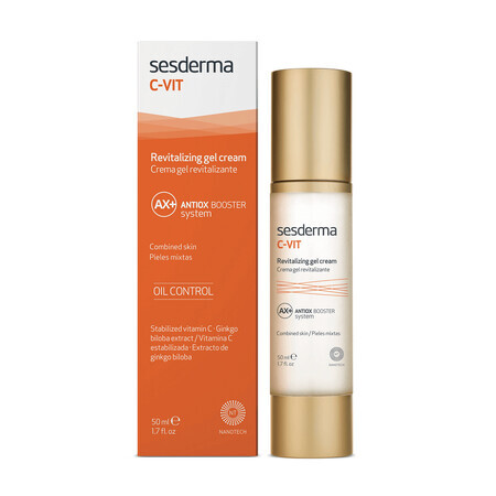 Lozione rivitalizzante per pelli miste C-Vit, 50 ml, Sesderma