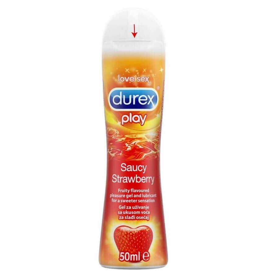 Lubrificante Fragola, 50 ml, Durex Play