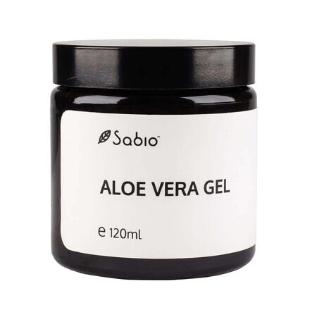 Gel di aloe vera, 120 ml, Sabio