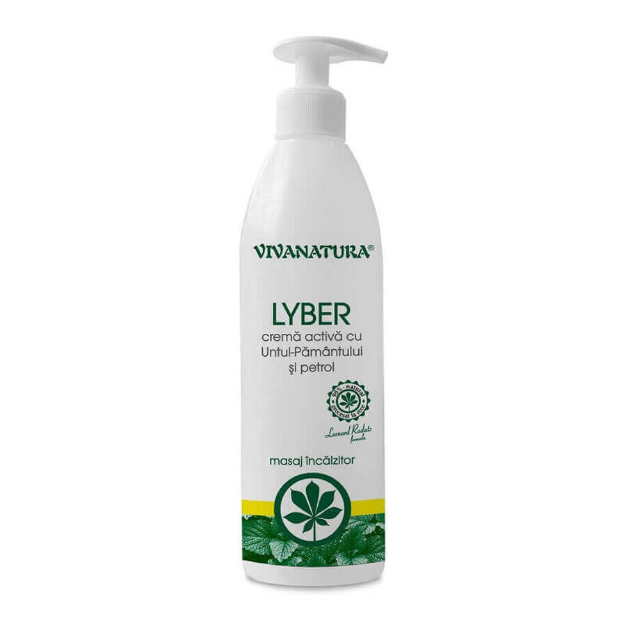 Lyber active cream with Earth Butter and Oil, 500 ml, Vivanatura