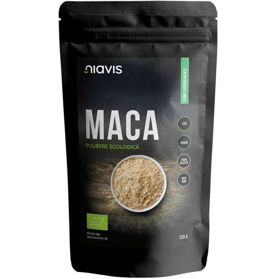 Polvere di maca ecologica BIO, 125g, Niavis