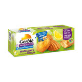 Madeleine al gusto di limone, senza glutine e senza lattosio, 180 g, Gerble