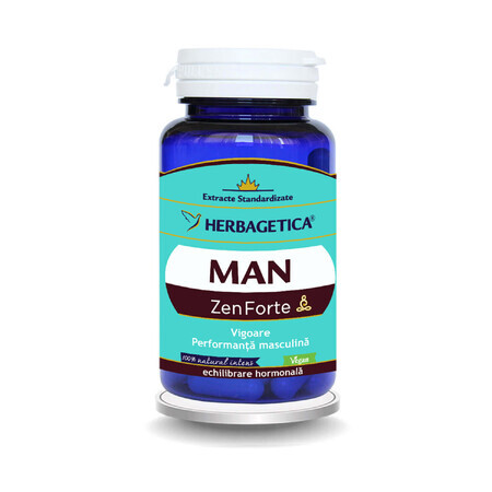 Man Zen Forte, 30 capsule, Herbagetica