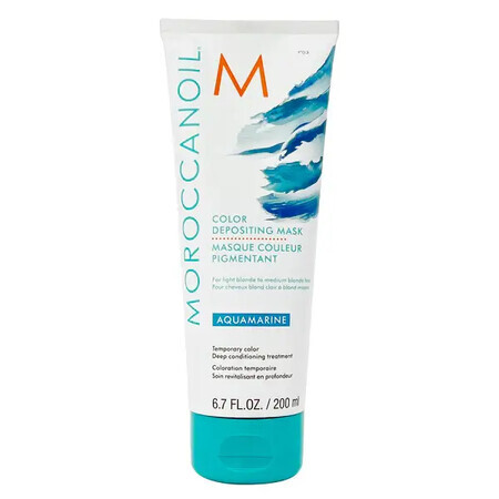 Maschera per capelli colorante Acquamarine, 200 ml, Moroccanoil