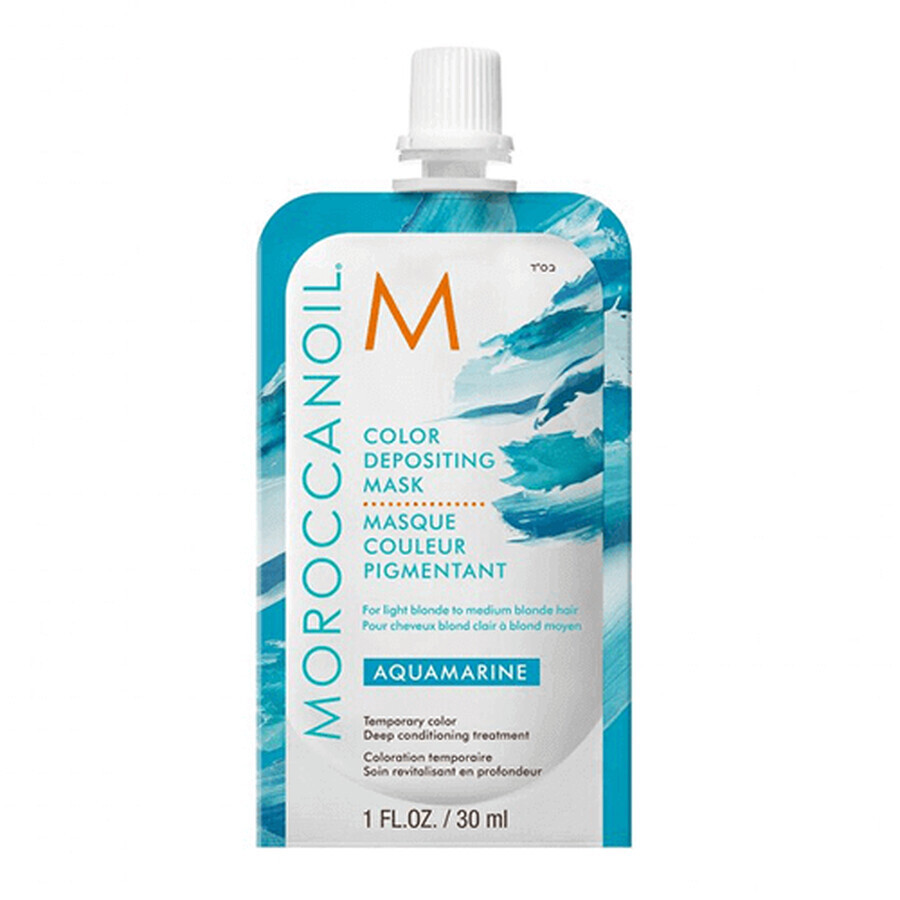 Aquamarine Tinting Hair Mask, 30 ml, Moroccanoil