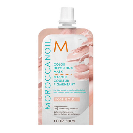 Maschera per capelli colorante Rose Gold, 30 ml, Moroccanoil