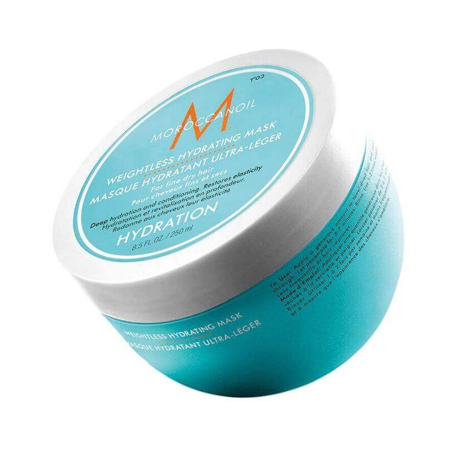 Intense Light Gewichtloos Hydraterend Masker, 250 ml, Moroccanoil