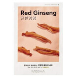 Masque nourrissant à l'extrait de ginseng rouge Airy Fit, 19 g, Missha