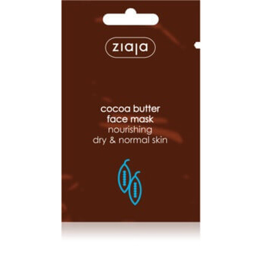 Maschera viso con burro di cacao, 7 ml, Ziaja