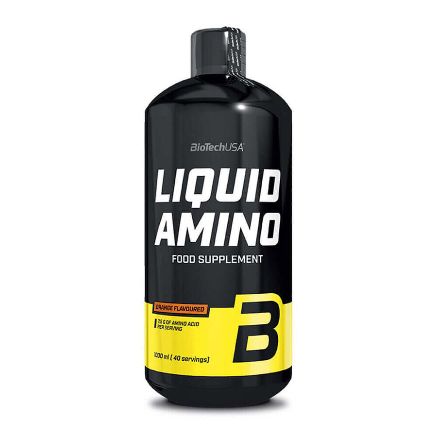 Amino Liquid Nitron with orange flavor, 1000 ml, BioTechUSA