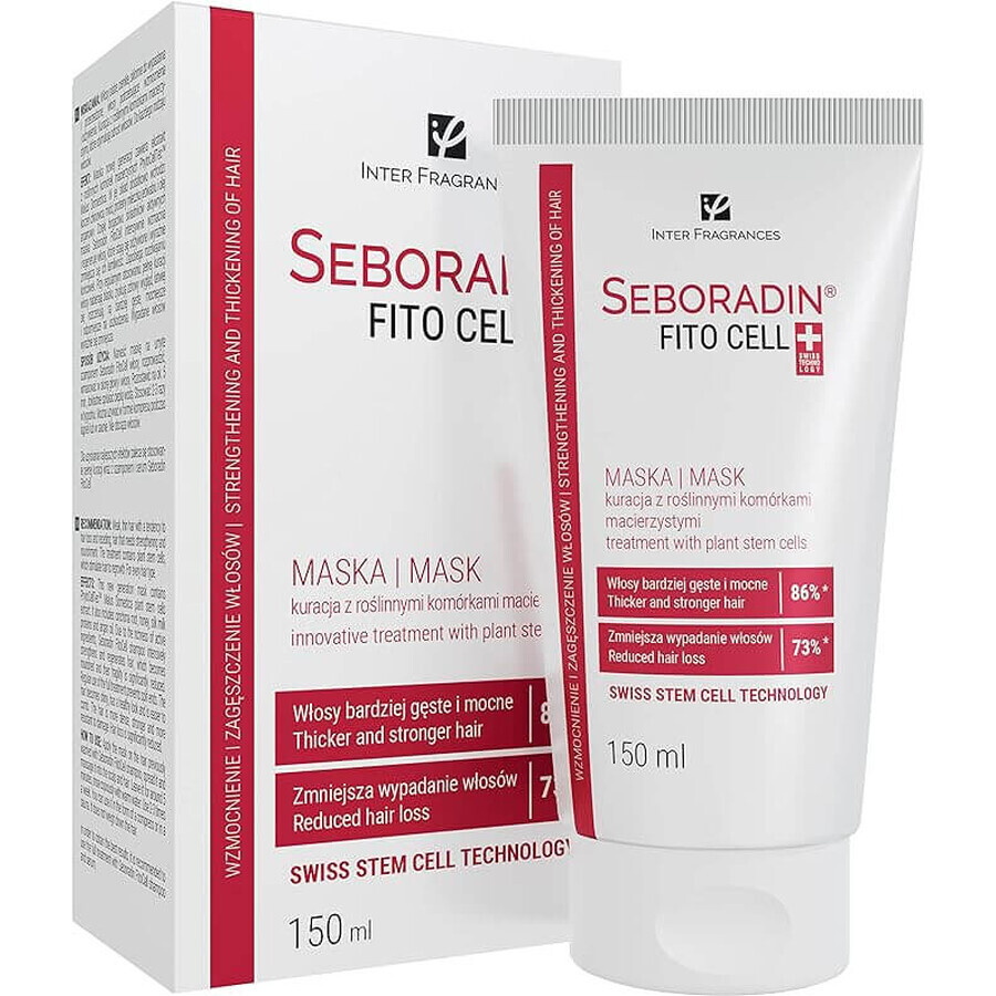 Masca pentru par slab cu tendinta de cadere Seboradin Fitocell, 150 ml, Lara