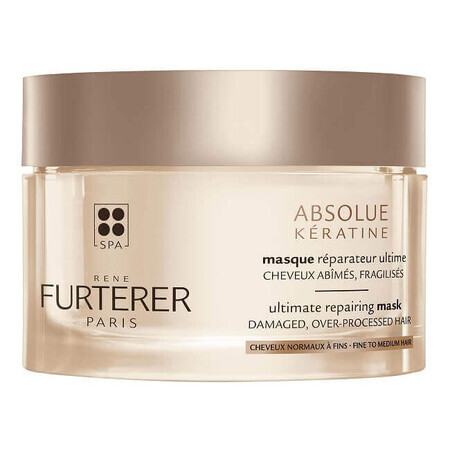 Regenerating mask for hair with normal-fine structure Absolue Keratine, 200 ml, Rene Furterer