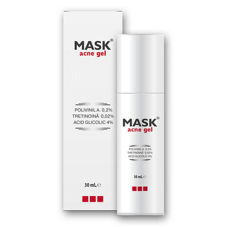 Mask gel for the treatment of dark and open comedones, 30 ml, Solartium Group