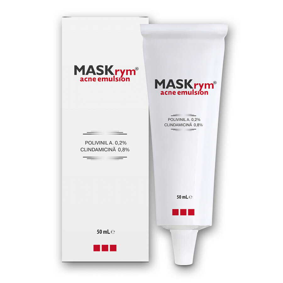 Mask rym emulsion for the treatment of inflammatory acne and folliculitis, 50 ml, Solartium Group